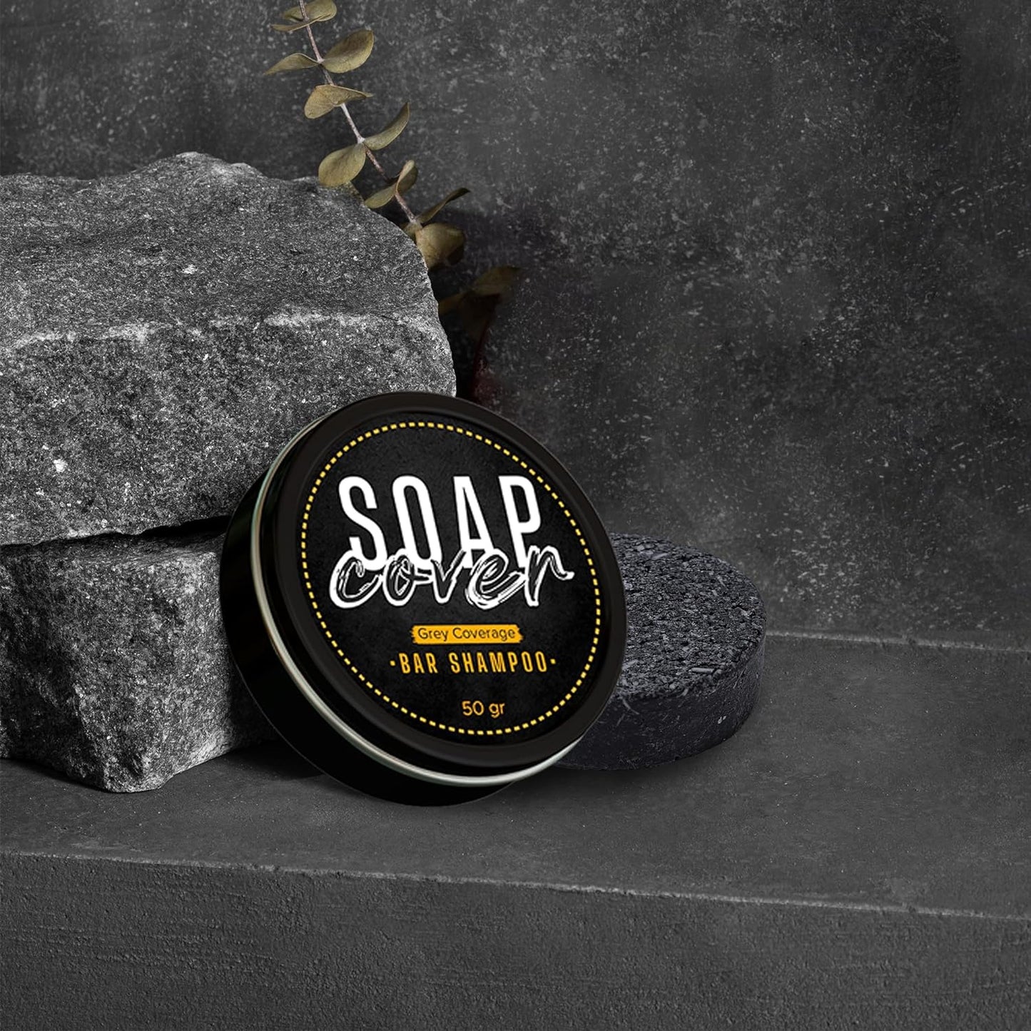Black Soap™ Jabon de Hombres Contra Canas