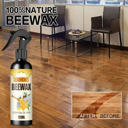 BeeWax™ Spray de cera de abejas micromolecularizada natural (Muebles y piso)