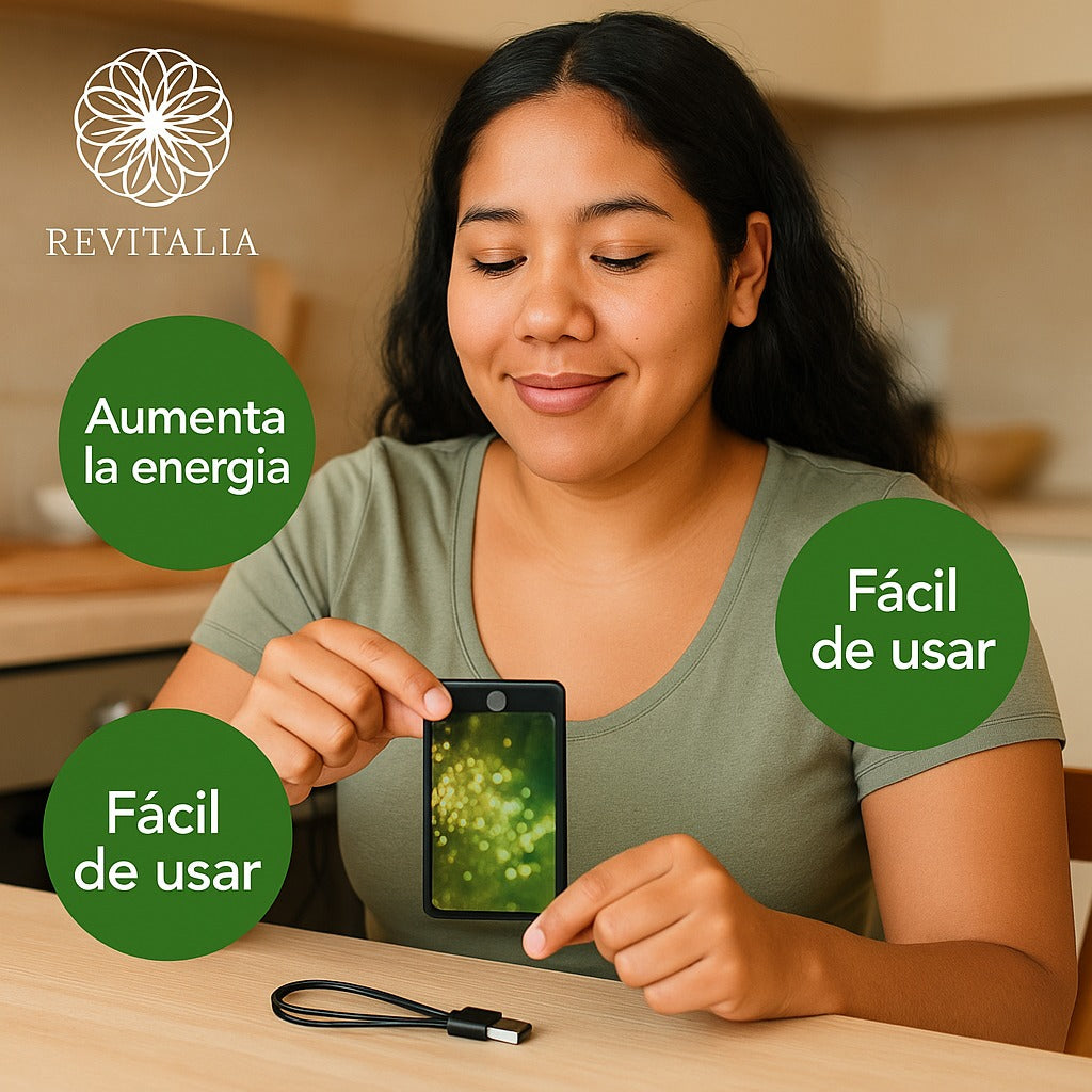 Tarjeta Cuántica Revitalia™ – Energía, Paz Y Enfoque En Tu Bolsillo